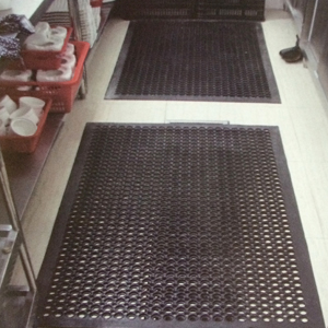 Nogider Flow control antislip anti-fatigue mat